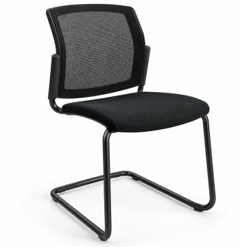 Kárpitozott szék rugalmas, konzolos lábszerkezettel – Logos Cantilever