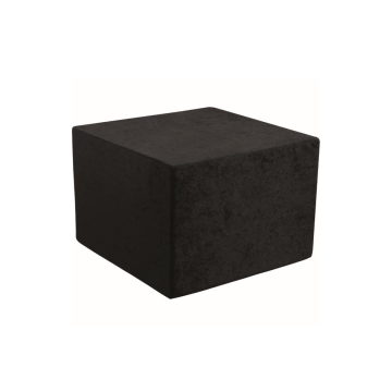 Sötétbarna, modern kocka alakú ülőpárna letisztult designnal, ideális nappaliba, irodába vagy gyerekszobába extra ülőhelynek.
